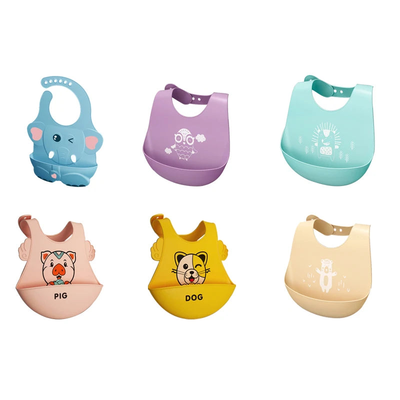 Babador Infantil de Silicone a prova d´água - F/M