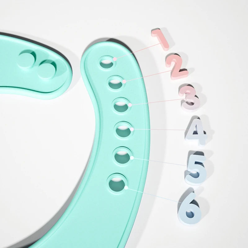 Babador Infantil de Silicone a prova d´água - F/M